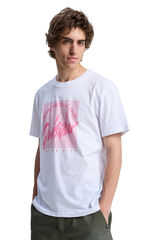 Quiksilver Logo print short sleeve T-shirt white