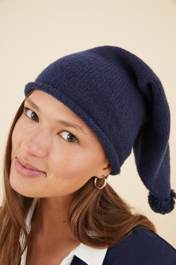 Womensecret Pompom hat blue