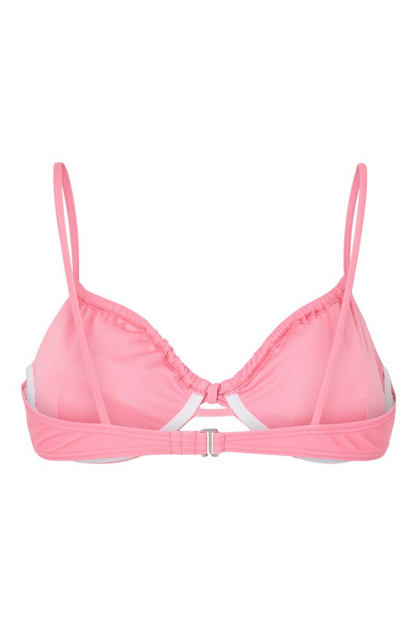 Pieces Top de biqu&iacute;ni rosa