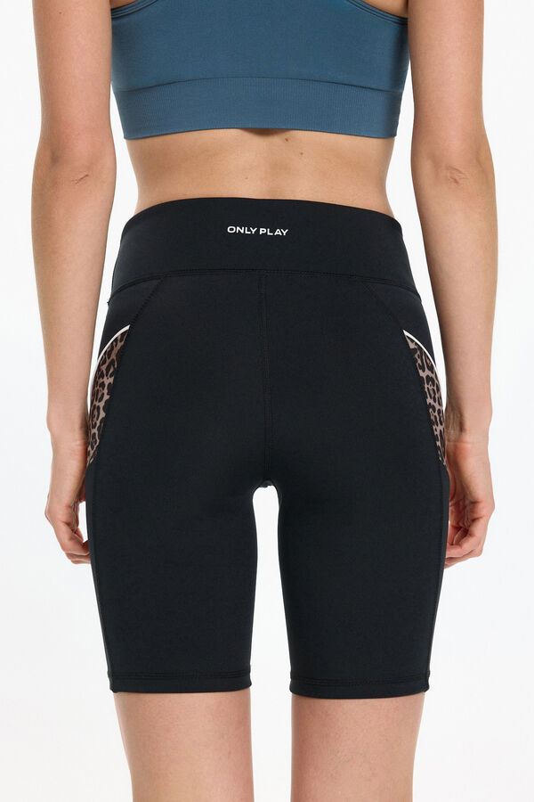 Only Play Legging corto alta intensidad negro