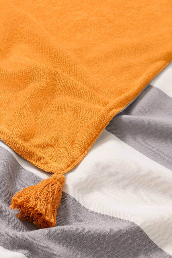 Womensecret Striped pocket beach towel Siva