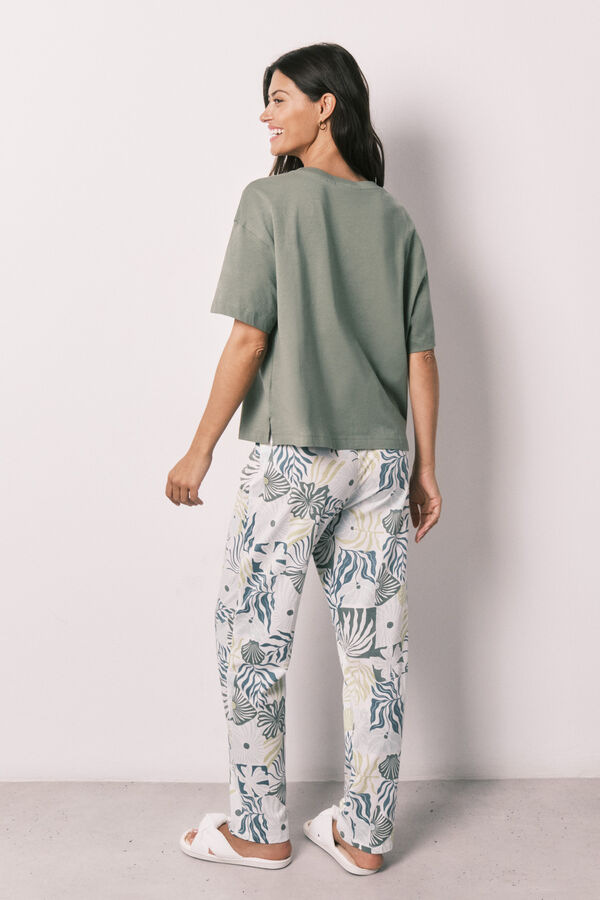 Women'secret Little Miss&trade; short sleeve long pyjamas printed