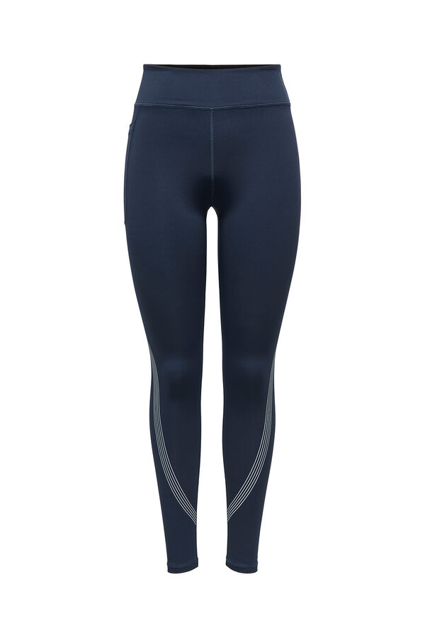 Only Play High-waisted leggings B-Dry blue
