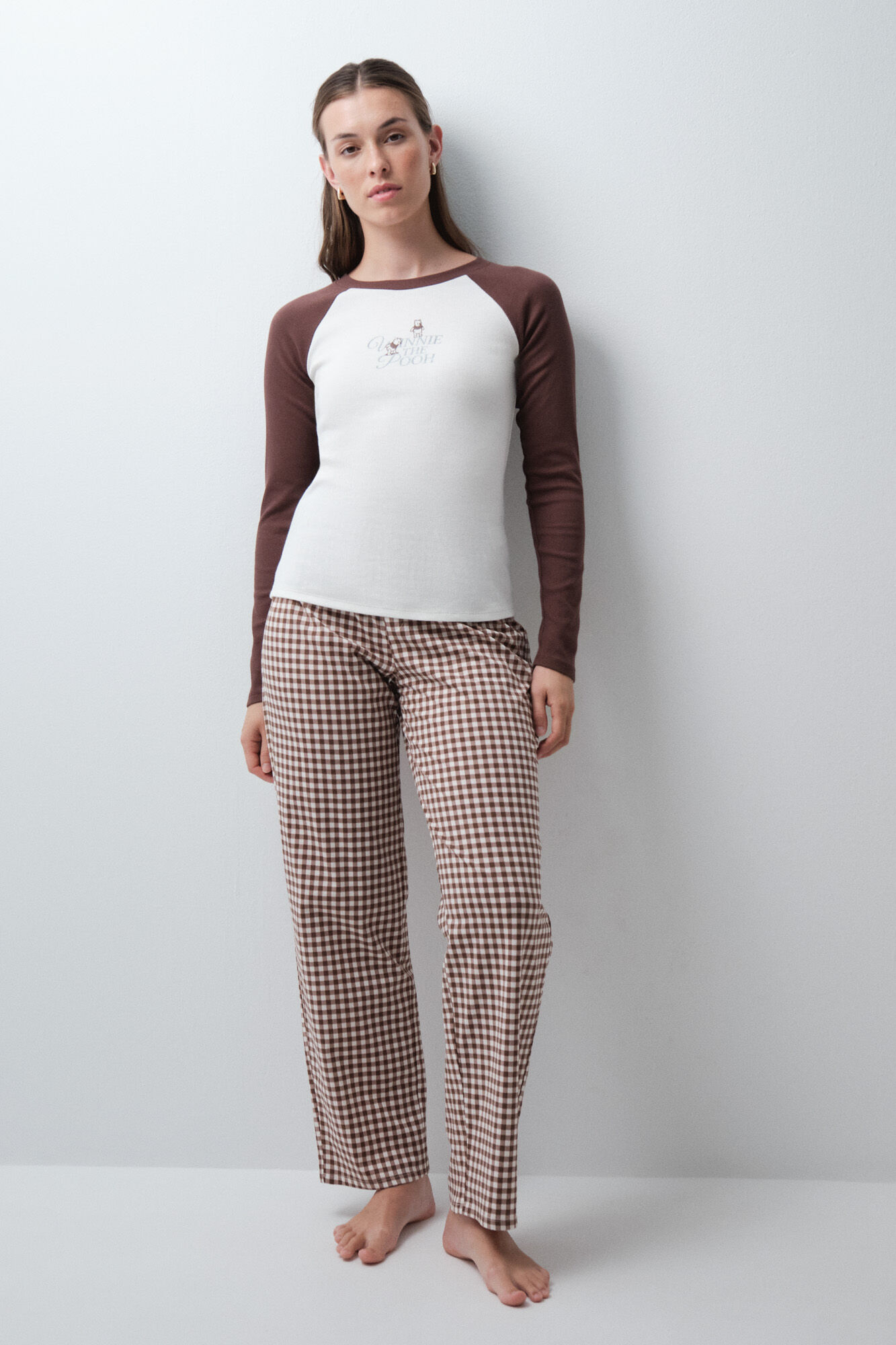 Women'secret Winnie The Pooh cotton long pyjamas