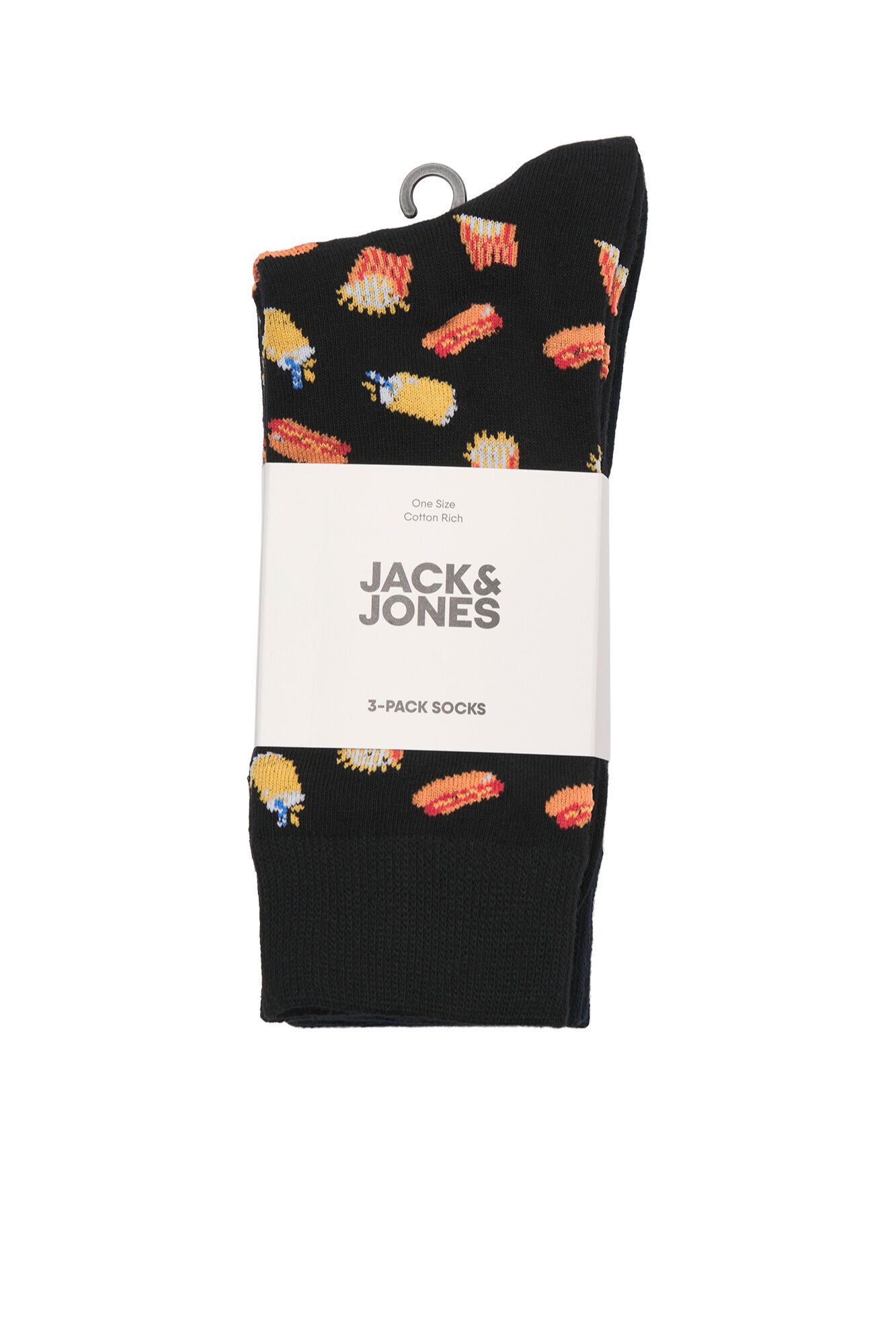 Jack & Jones Pack 3 meias estampadas