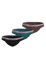 Calvin Klein Tanga de renda Intrinsic estampado