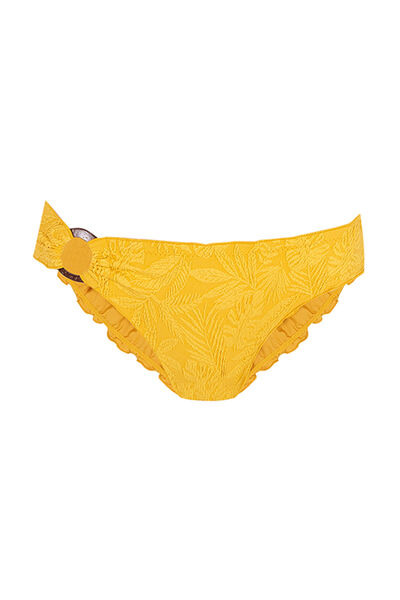 Womensecret Braga bikini amarilla anilla lateral amarillo