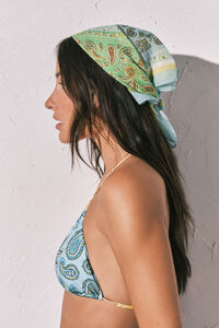 Women'secret Foulard imprim&eacute; en coton multicolore