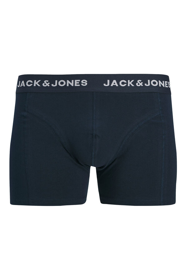 Jack & Jones Pack 3 boxers estampados azul