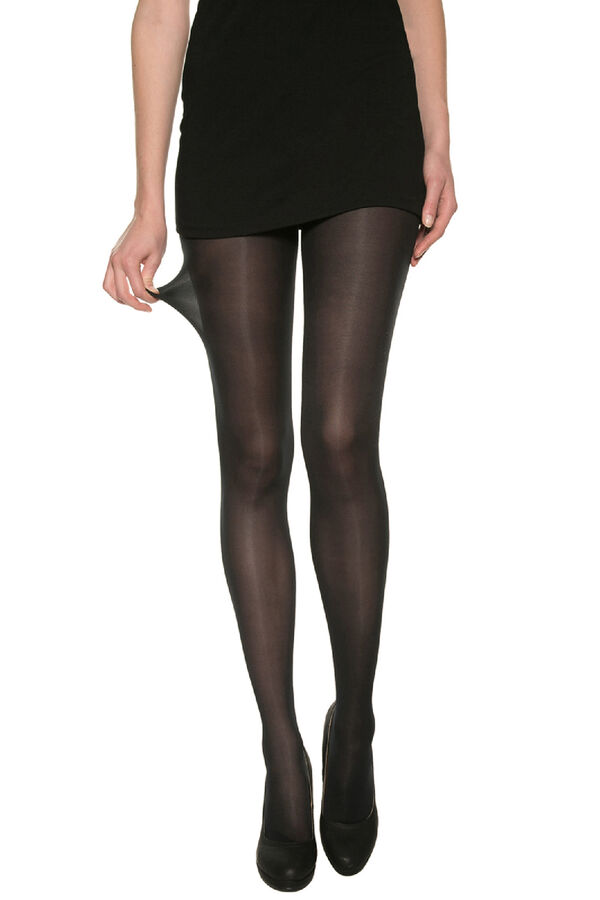 DIM Panty opaca satinada 40 Deniers negro