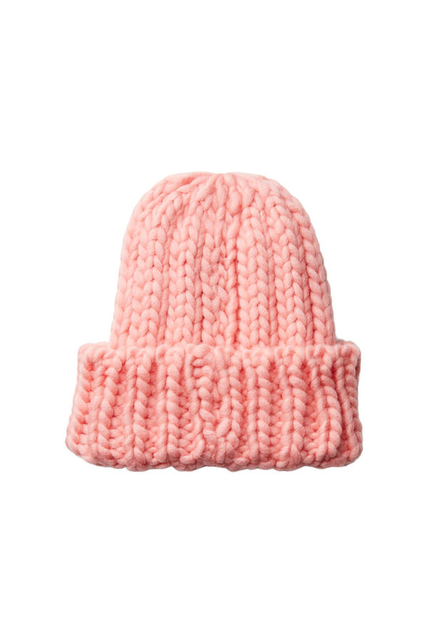 Womensecret Chunky knit hat Ružičasta
