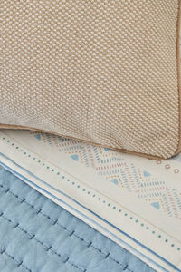 Textura Len&ccedil;ol de cetim impresso