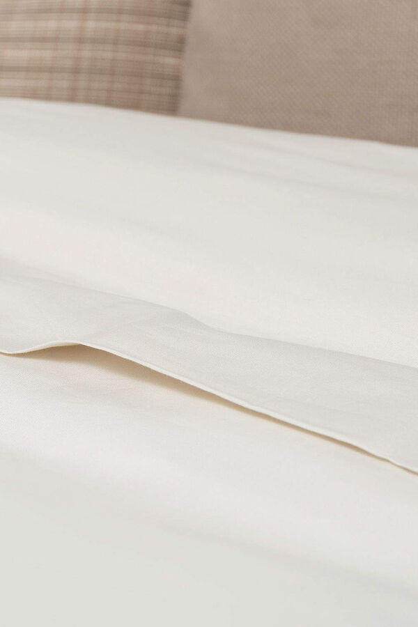 Womensecret Percale cotton sheet brown
