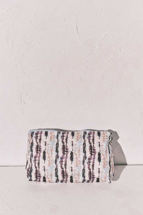 Women'secret Sac maillot de bain et bikini imperm&eacute;able tie dye marron nude