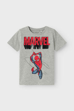 Womensecret T-Shirt Spiderman Jungen Grau