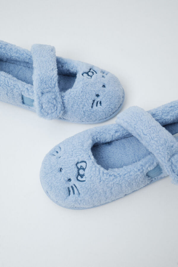 Women'secret Hello Kitty ballerina slippers blue