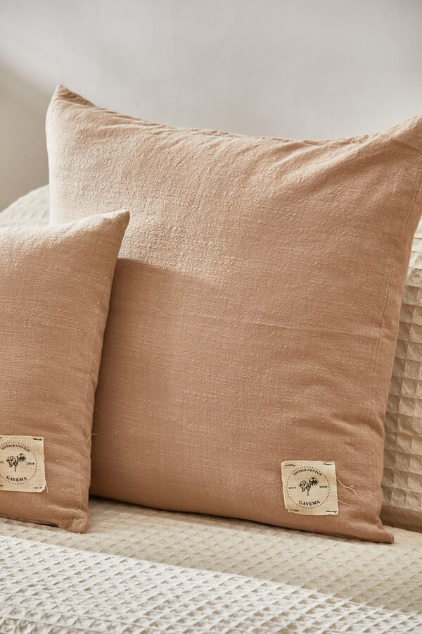 Calma House Kissenbezug Beige Gavema Braun