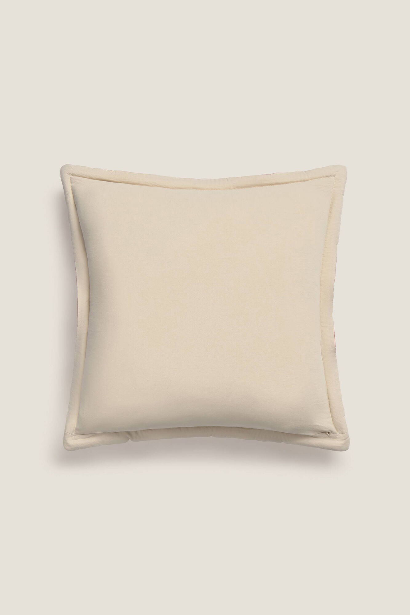 Textura Funda coj&iacute;n liso reversible puntos