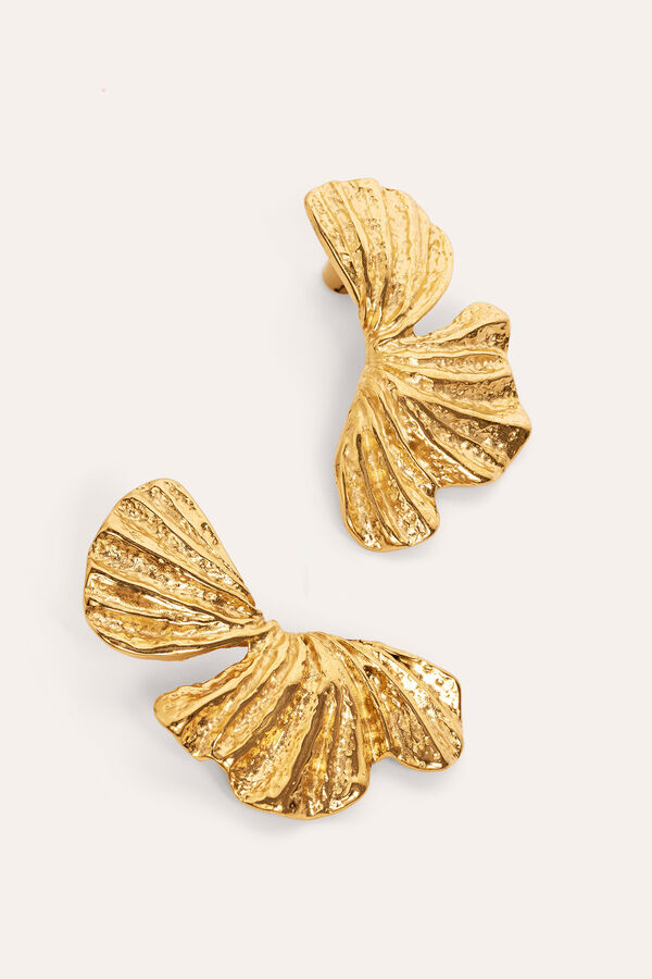 Womensecret Portobello Acero Endorado Oro earrings imprimé