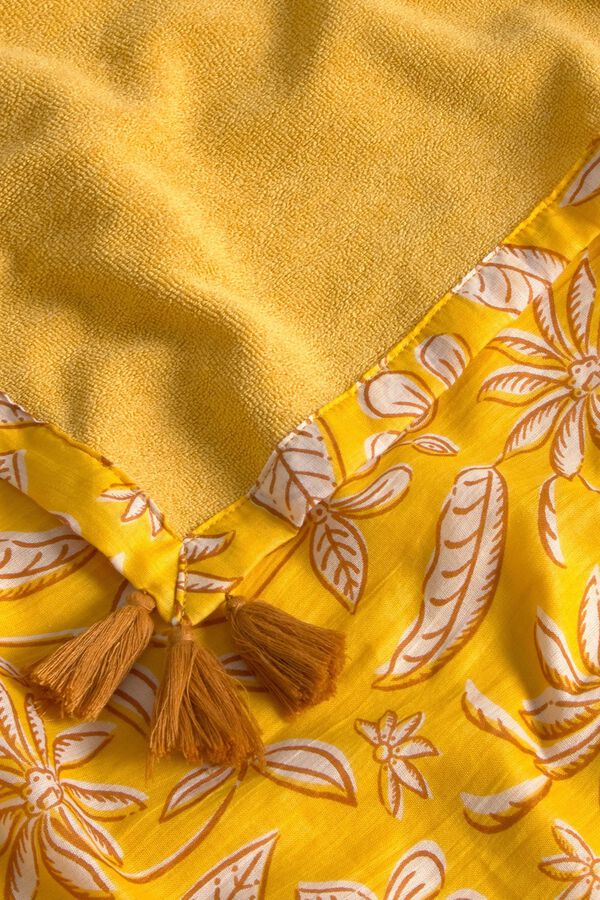 Textura Strandtuch aus Web- und Frotteestoff mit Print
