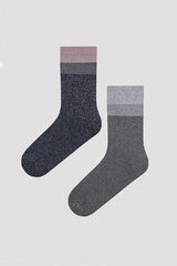 Penti Pack of 2 pairs of socks gris