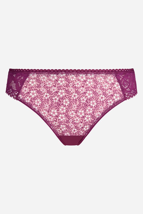 Playtex Braga de encaje Playtex Flower Elegance  morado/lila