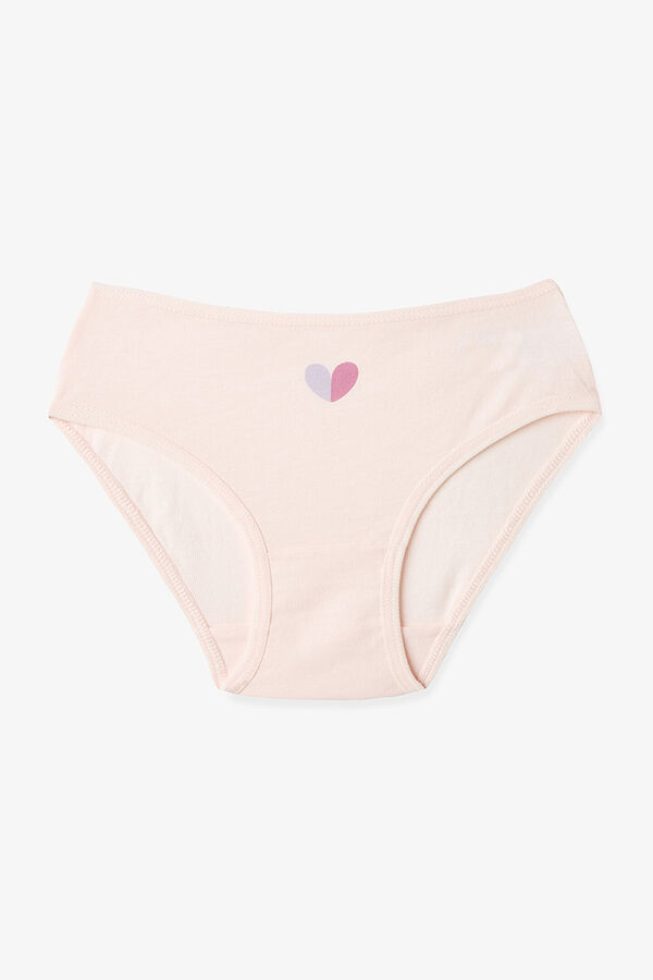Penti Pack de 5 bragas con corzones y rayas para ni&ntilde;a estampado