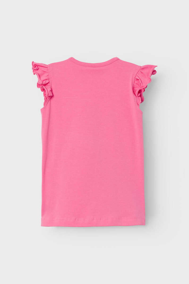 Womensecret Ärmelloses Shirt für Mädchen mit Einhorn Rosa