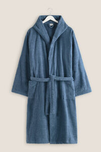 Textura Bademantel Kapuze