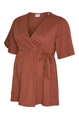 Mamalicious Short sleeve T-shirt Maternity nude