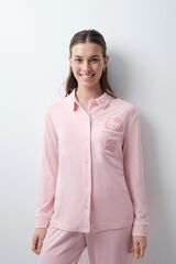 Women'secret Hello Kitty classic pyjamas pink