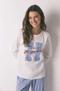 Women'secret Harry Potter striped cotton long pyjamas