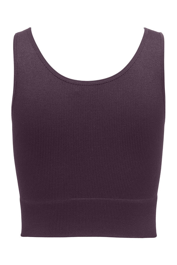 Only Play Sujetador deportivo Seamless tirantes. morado/lila