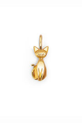 Singularu Charm Salem Enamel Black Ba&ntilde;o Złoty ż&oacute;łty