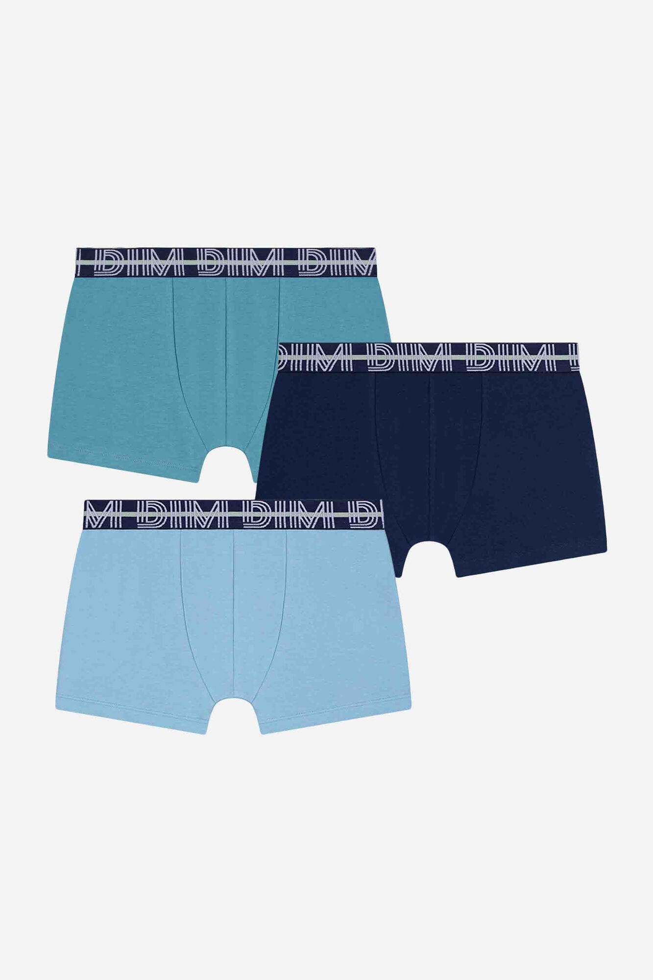 DIM Pack de 3 b&oacute;xers para ni&ntilde;o DIM Cotton Stretch  