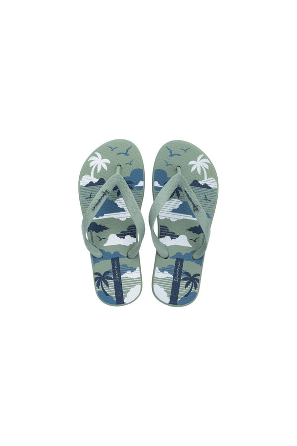 Ipanema Summer print kids' sandals green