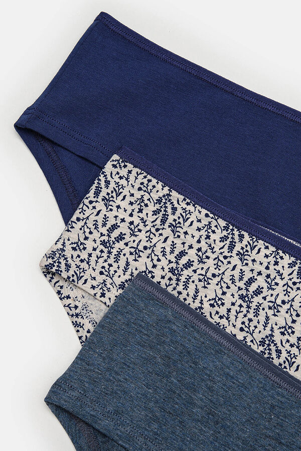 Penti Pack of 3 hipster panties printed