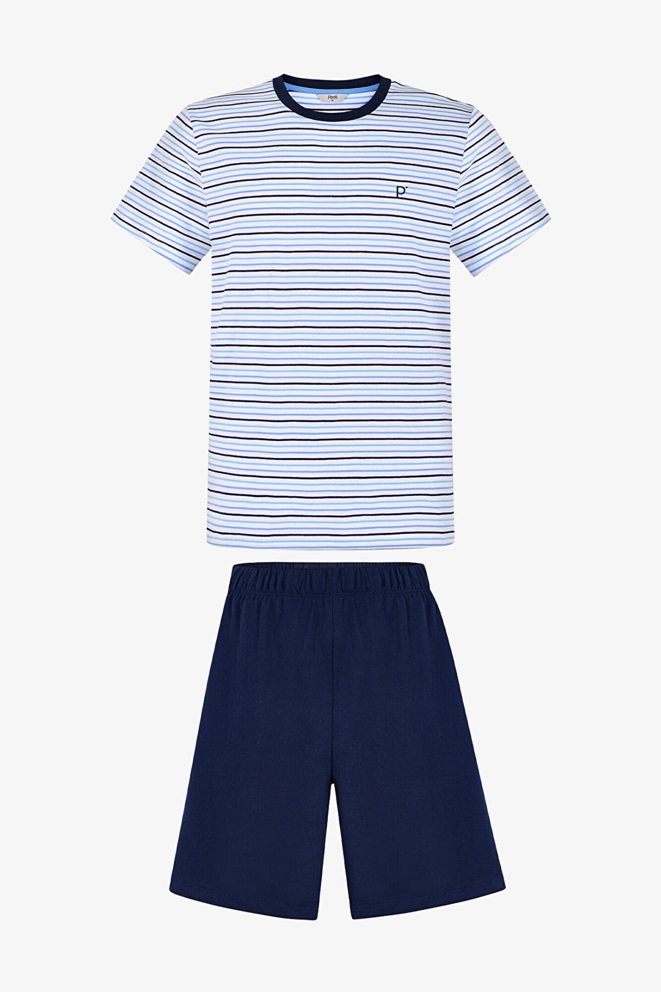 Penti Conjunto de pijama curto &agrave;s riscas