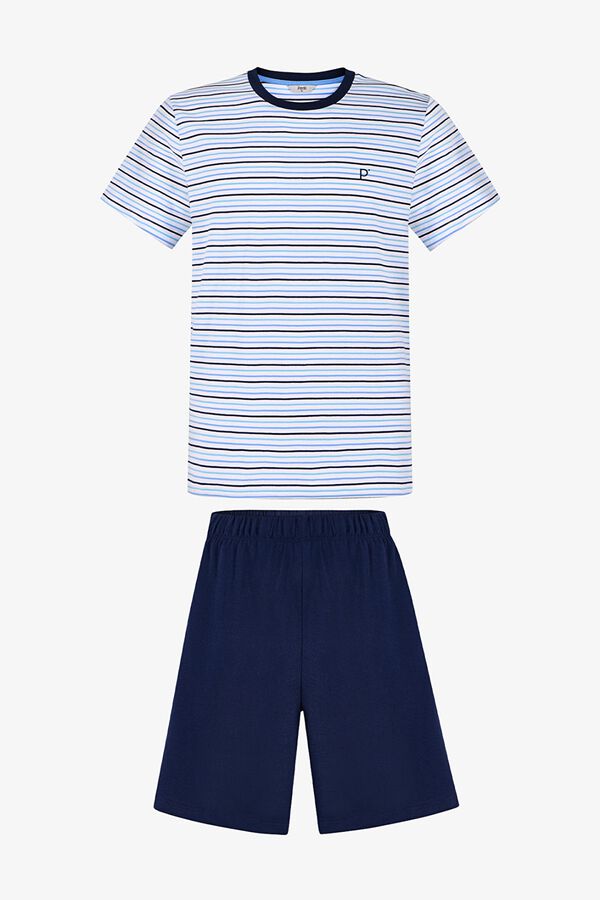 Penti Conjunto pijama corto rayas estampado