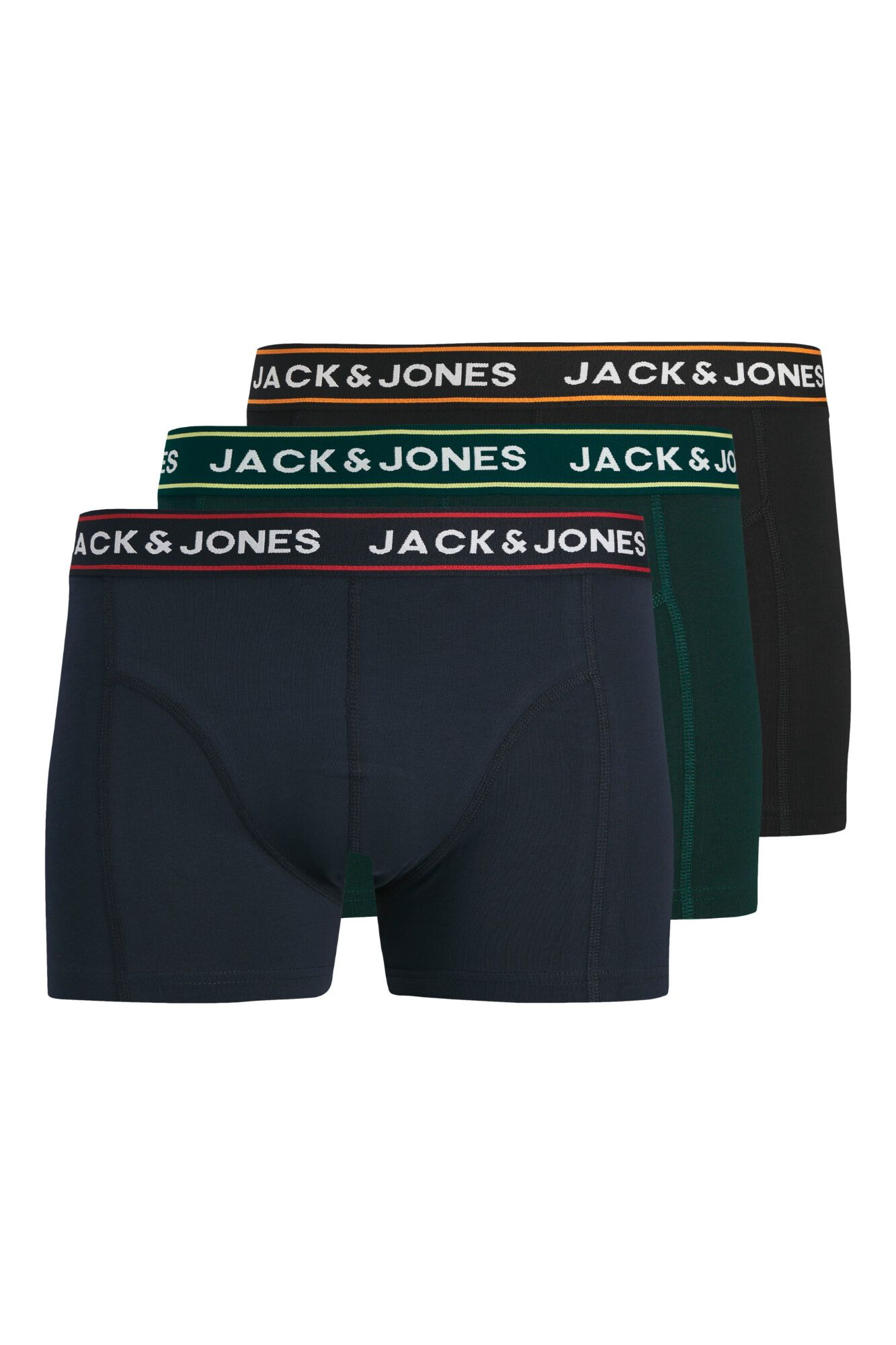 Jack & Jones Boxer trunk em algod&atilde;o
