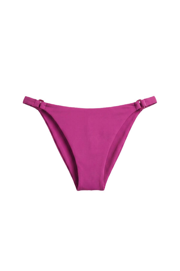 Women'secret Magenta U-effect Brazilian bikini panty pink