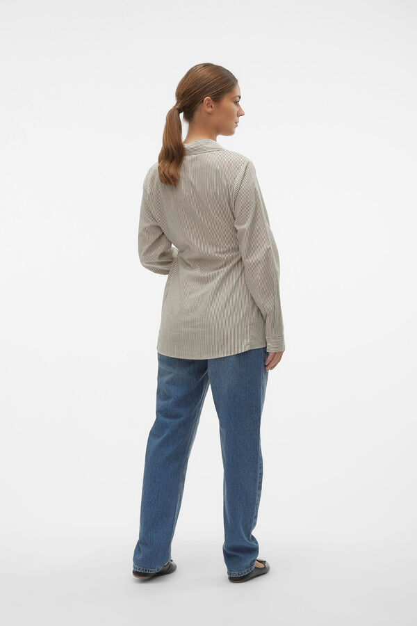 Womensecret Long-sleeved maternity shirt Bijela