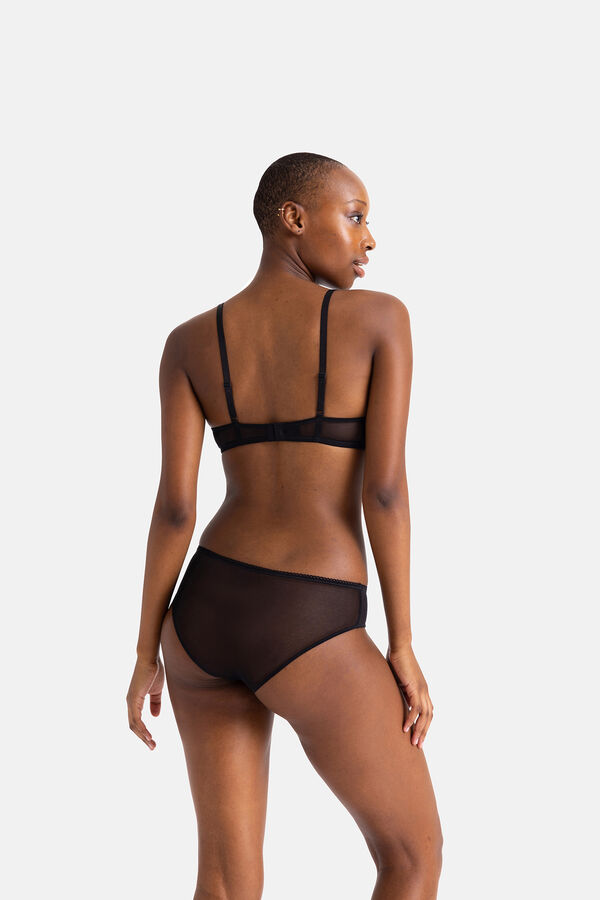 Dorina Two-piece Melanie cheeky hipsters pack Schwarz