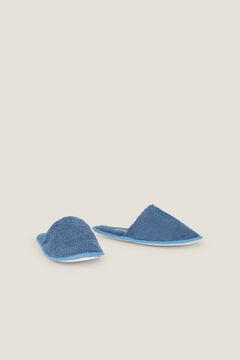 Womensecret Zapatillas rizo azul