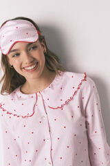 Women'secret Striped and hearts sleeping mask printed