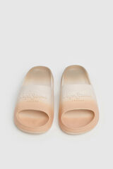 Pepe Jeans Sandalias de playa logo beige