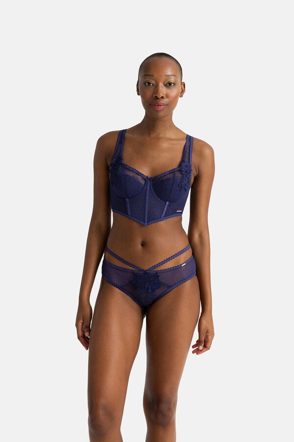 Womensecret Cheeky_Hipster Lingerie Panty blue