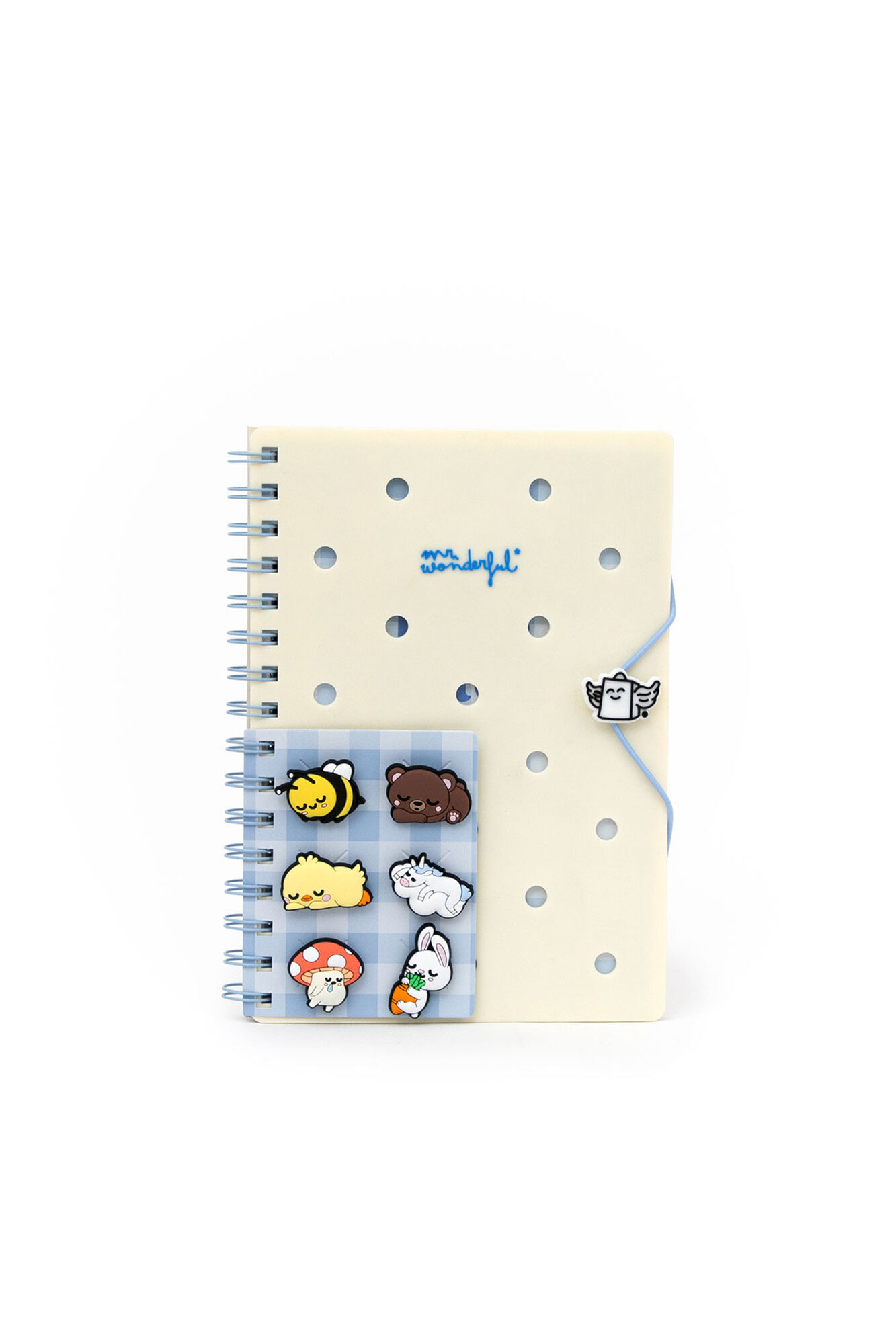 Mr. Wonderful Libreta A5 con charms - Lazy Bo-Bo
