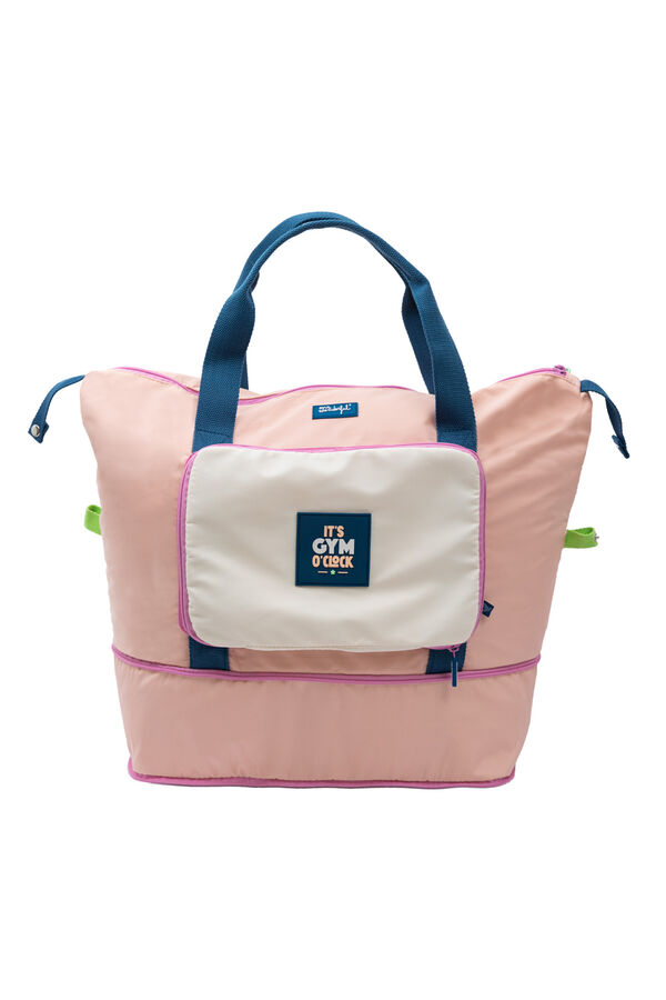 Mr. Wonderful Bolsa de gin&aacute;sio - &eacute; hora da academia estampado