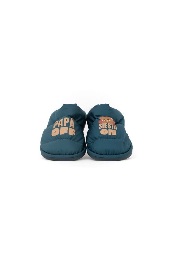Mr. Wonderful Slippers T 40-46 - Dad OFF / Nap ON printed